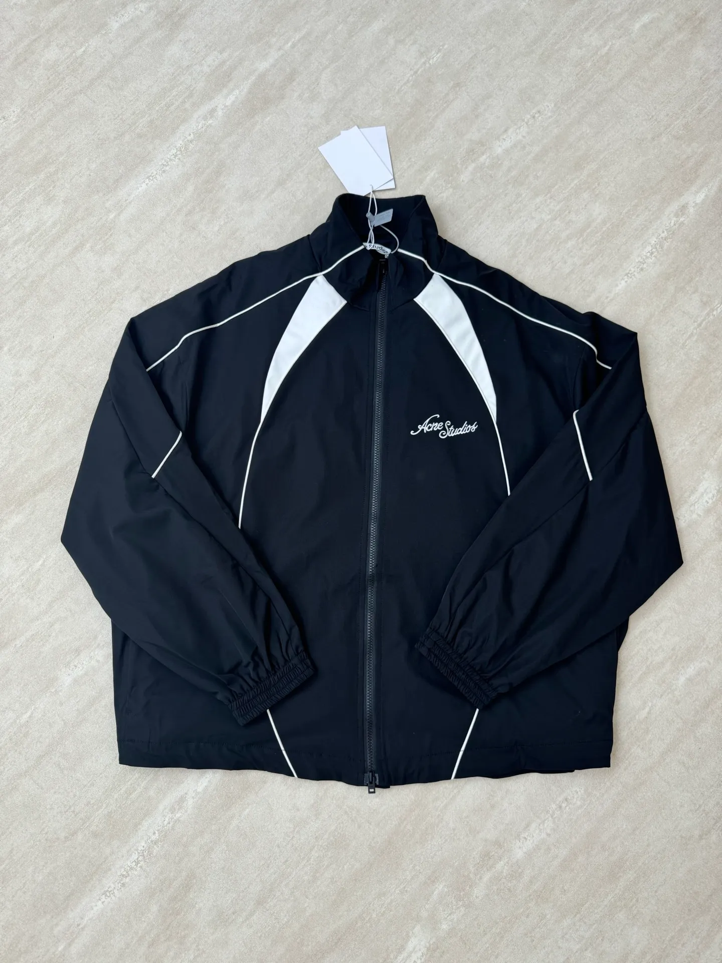 Acne Studios 26SS technical fabric logo embroidered loose jacket size 46/48/50/72